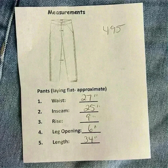 Sanctuary Women's Distressed Charli Denim Jeans Blue Size 27 Mid Rise - Picture 16 of 16